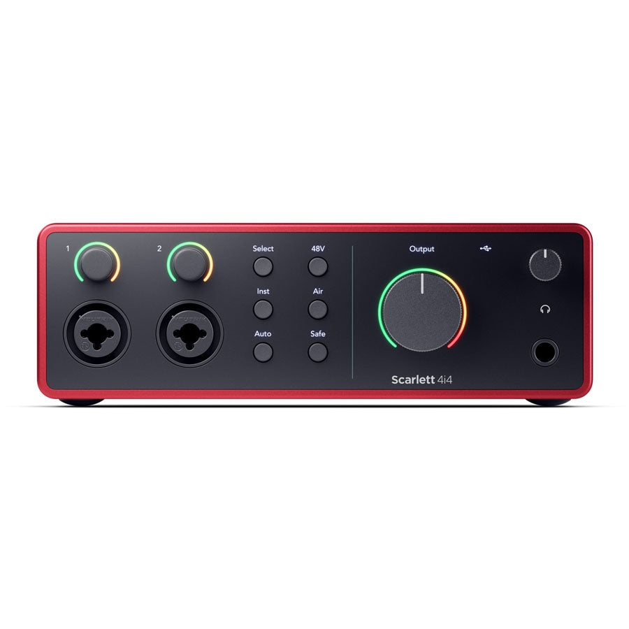 FOCUSRITE Scarlett 4i4 (gen. 4)インターフェース Focusrite Scarlett 4i4 4th Gen Audio Interface – ChennaiMusicals