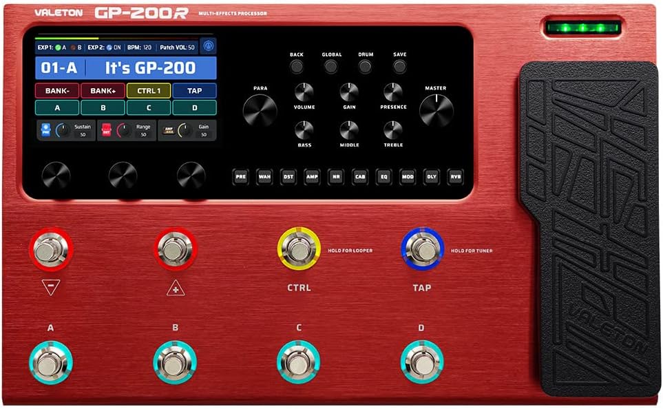 VALETON GP200 Guitar Muliteffect Processor – ChennaiMusicals