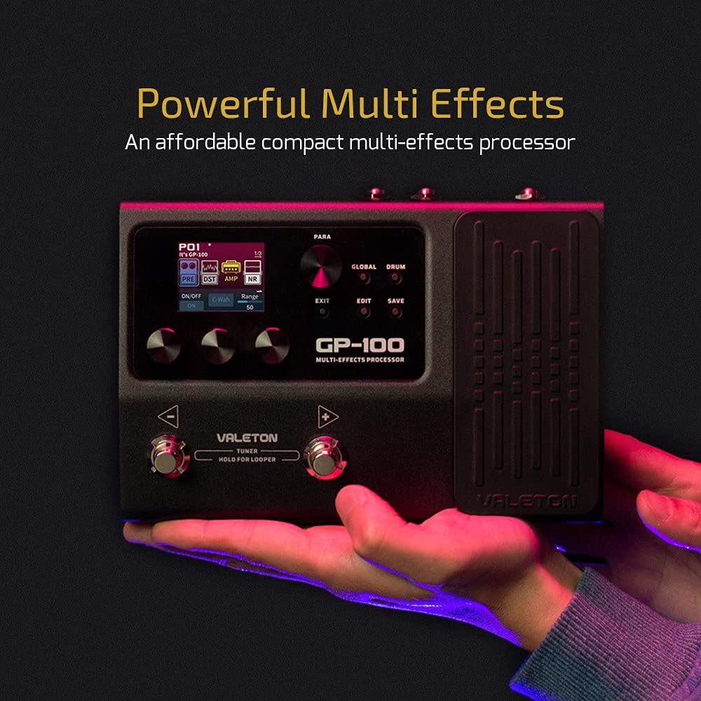 Valeton GP-100 Guitar Multi-Effects Processor – ChennaiMusicals