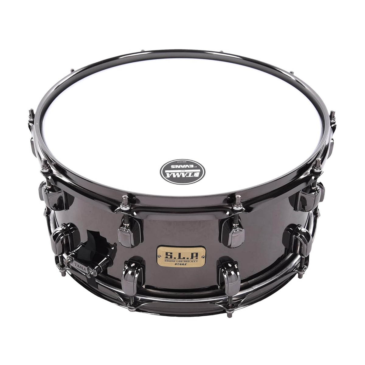 Tama S.L.P. Black Brass Snare Drum 14 x 6.5 inch LBR1465 
