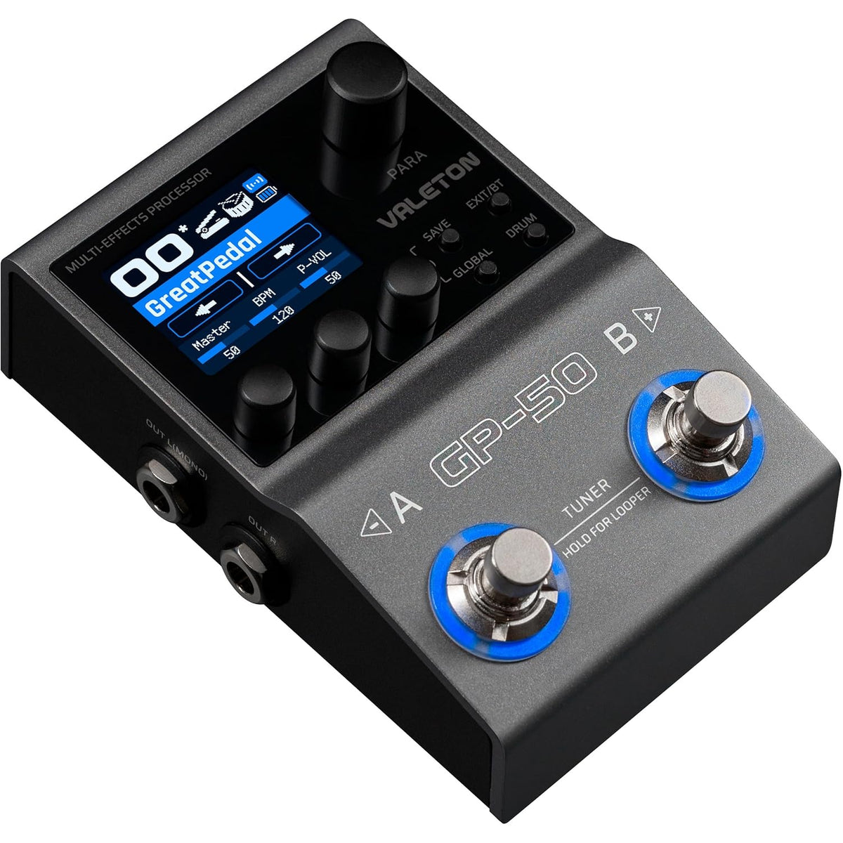 Valeton GP-50 SnapTone Multi-Effects Processor Pedal – ChennaiMusicals