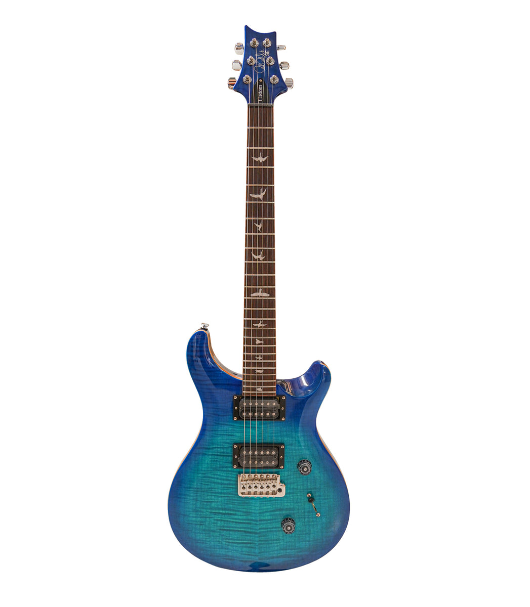 PRS SE Standard custom24 青 PRS SE Standard 24 Electric Guitar ST44TB With Gig Bag