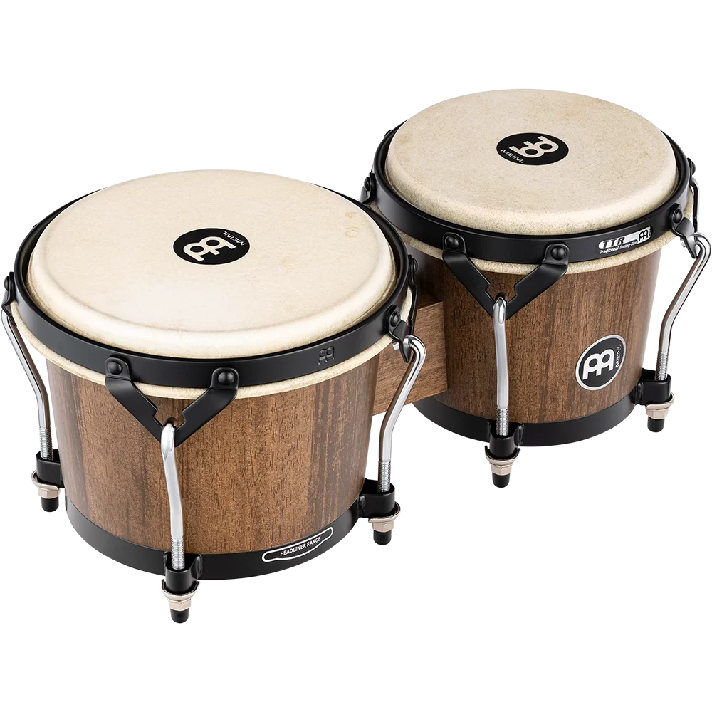 Meinl, Bongo, Wood, Headliner Series - Walnut Brown HTB100WB-M