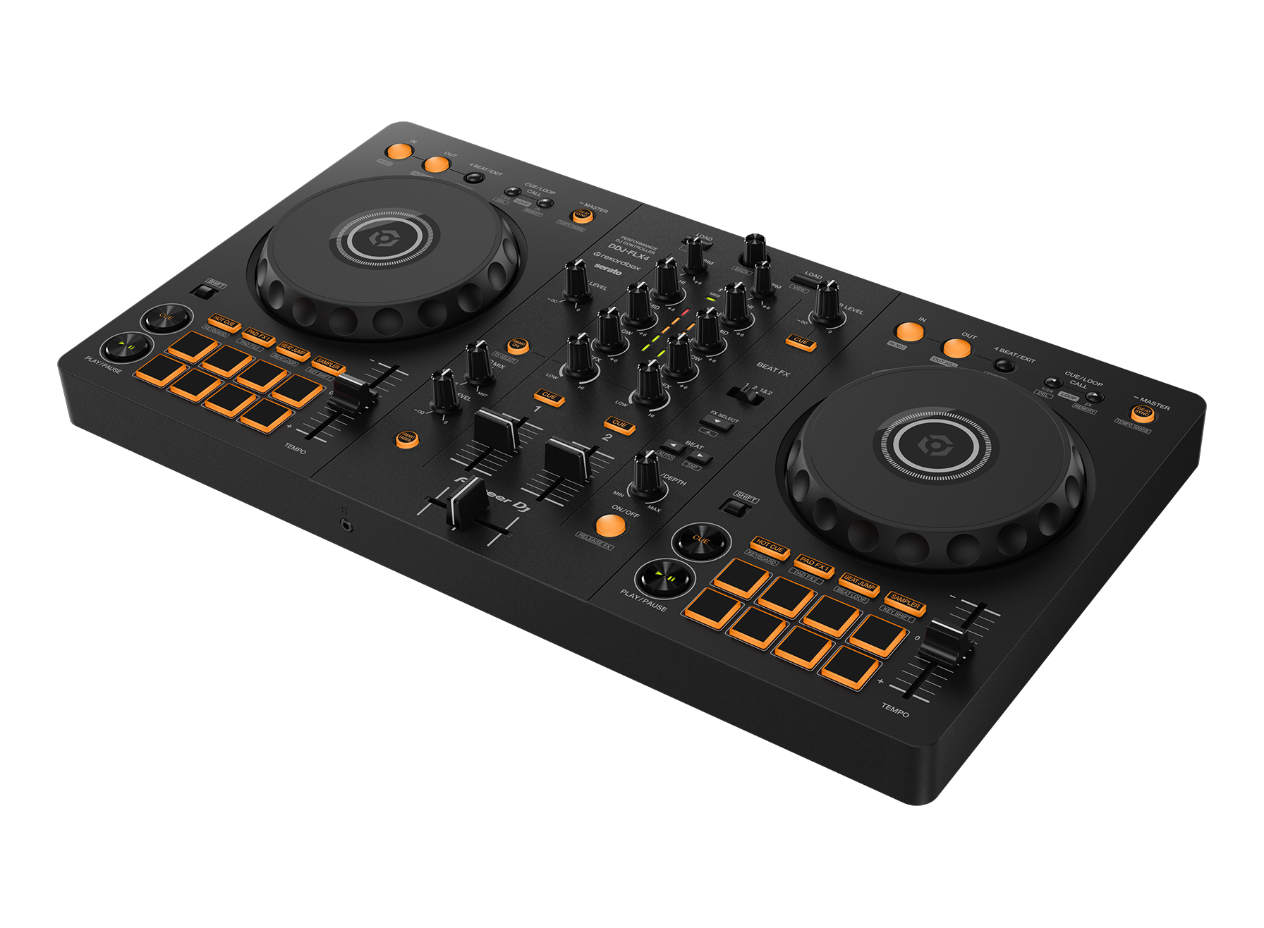 Pioneer DDJ-FLX4 2-Channel DJ Controller For Multiple DJ 
