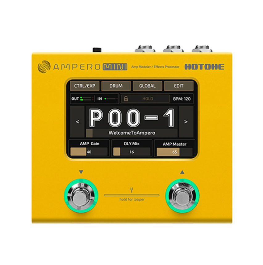 HOTONE Ampero Mini Guitar Amp Modeling IR Cabinets Simulation
