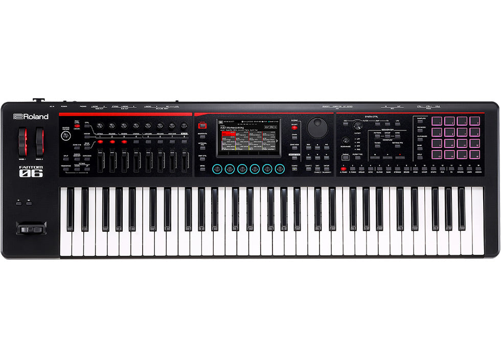 Roland FANTOM-06 61鍵MIDI Roland Fantom-06 61-Key Music Workstation Synthesizer Keyboard