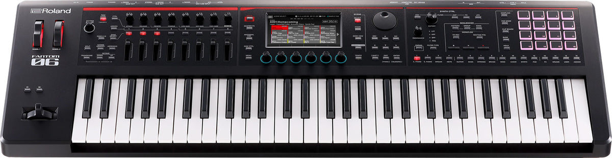Roland FANTOM-06 61鍵MIDI Roland Fantom-06 61-Key Music Workstation Synthesizer Keyboard