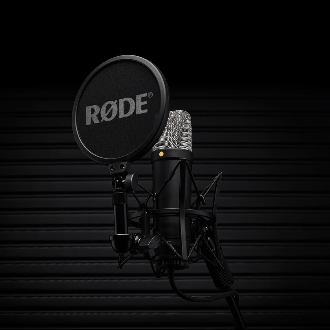 Rode NT1 5th Generation Black Condenser Microphone (NT15th Gen