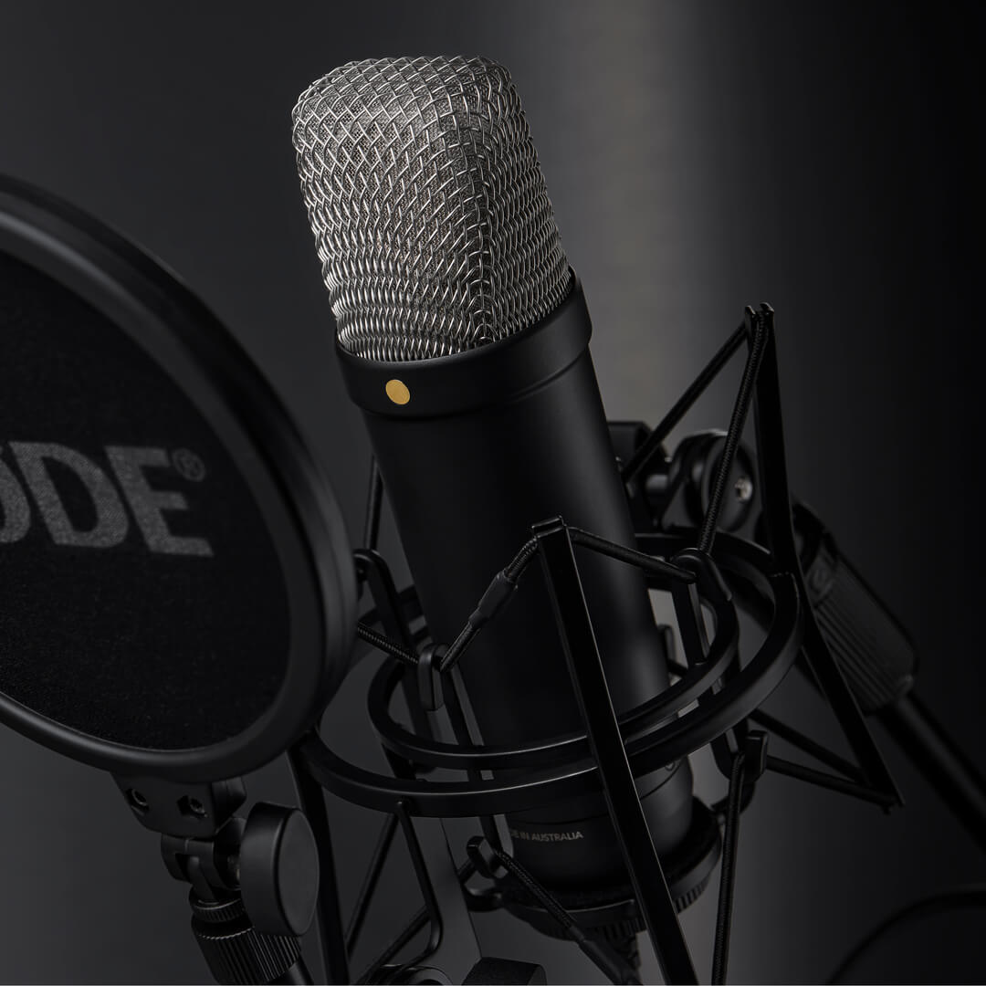 Rode NT1 5th Generation Black Condenser Microphone (NT15th Gen