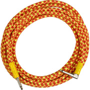 Fender 0990818282 (18,6' angled instrument cable, orange)