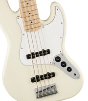 Fender Squier Affinity Jazz Bass V Maple Olympic White