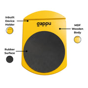 GAPPU Practice Pad Pro - Pad Only | Professional Silent Training Drum for Drummers