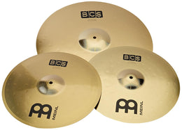 Meinl BCS1418 14inch Hi Hat, 18inch Crash Ride Cymbal Pack