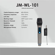 WIRELESS MICROPHONE CLARION JM-WL-101 SE