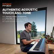 ROLAND FP30X WHITE DIGITAL PIANO