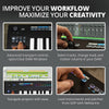 Nektar Impact GXP61 Full-Sized Semi-Weighted USB Midi Keyboard Controller