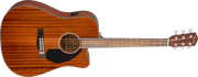 FENDER Dreadnought All Mahogany CD 60SCE