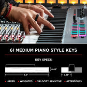 M-AUDIO OXYGEN PRO 61 Keys MIDI KEYBOARD CONTROLLER WITH BEAT PADS