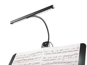 Konig & Meyer Music Stand Light with Power Supply -Black 12295-018-55