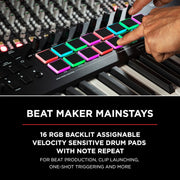 M-AUDIO OXYGEN PRO 61 Keys MIDI KEYBOARD CONTROLLER WITH BEAT PADS