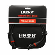 HXFPLU05- Premium Series Microphone Cable With Hawk Connector 5M