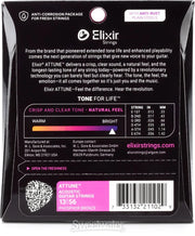 ELIXIR 21102 aco strings ATTUNE phos bronze med 13-056
