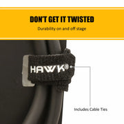 HXFPLU05- Premium Series Microphone Cable With Hawk Connector 5M