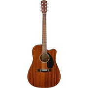 Fender CD-60SCE Dreadnought All-Mahogany Electro Acoustic Guitar - 0970113022