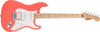 Fender Squier Sonic Strat HSS Maple Wpg Tahitian Coral - 0373202511