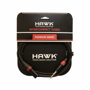 HAWK HXSPLU02 – Premium Series XLR Male To TRS Male With Hawk Connector