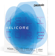 D'Addario Helicore Violin Strings Set H310 4/4L, Light Tension