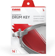 Evans DADK Magnetic Head Drum Key Chrome 5.75 in*8.75 in*0.8 in