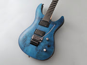 FGN Electric Guitar Mythic Series J Standard -Arctic Blue Flat JMY3-MH-EW1-DL-E-ABF