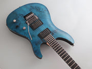 FGN Electric Guitar Mythic Series J Standard -Arctic Blue Flat JMY3-MH-EW1-DL-E-ABF