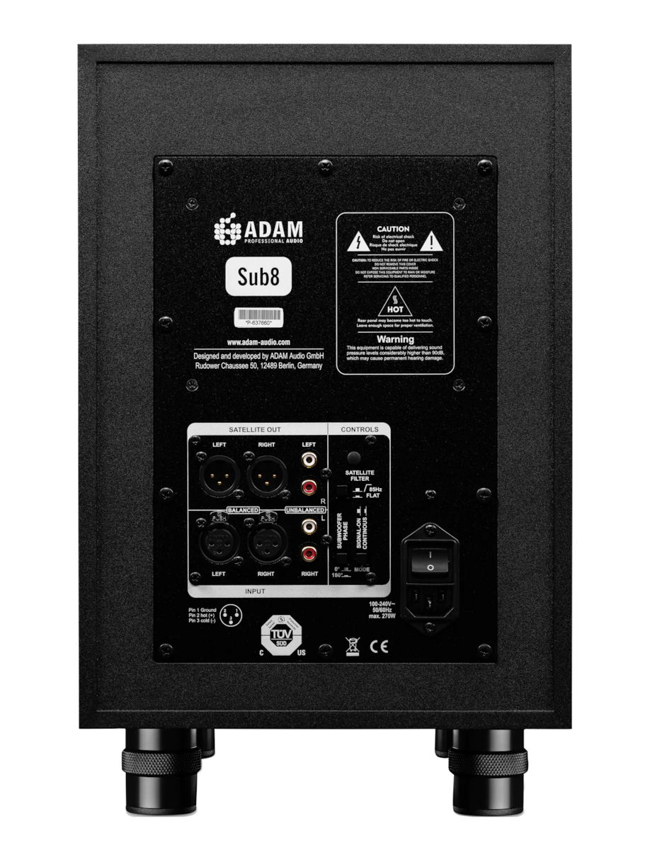 ADAM AUDIO Sub 10 ACTIVE SUBWOOFER – ChennaiMusicals