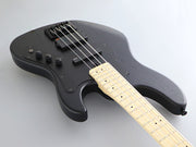 FGN Electric Bass Guitar Mighty Jazz Series J Std/Boundary-Open Pore Black JMJ3ASHDEM-OPB