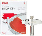 Evans DADK Magnetic Head Drum Key Chrome 5.75 in*8.75 in*0.8 in