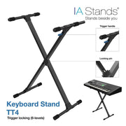 IA Keyboard Stand Trigger Locking TT4