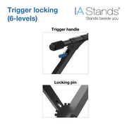 IA Keyboard Stand Trigger Locking TT4