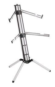 Konig & Meyer Double Keyboard Stand SpiderPro Silver 18860-000-30