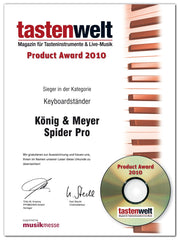 Konig & Meyer Double Keyboard Stand SpiderPro Silver 18860-000-30