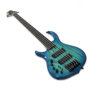 Sire M5 Swamp Ash-5 TBL M5 Series 5 String Swamp Ash Transparent Blue Electric Bass Guitar