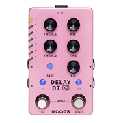 MOOER D7 X2 DELAY STEREO DIGITAL DELAY PEDAL