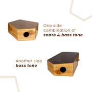 Hype String CTM100 Acoustic Mini Travel Double Sided Cajon