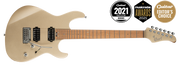 Cort G-Series G300-Pro Electric Guitar, Metallic Gold