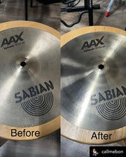 Music Nomad MN111 Cymbal Cleaner - Acid Free Cleaner, Polisher, Protectant for Brilliant Finishes