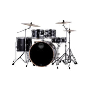 Mapex VE5295FTCVH Venus 5-Piece Drum Kit w/ Cymbals & Hardware Black Galaxy Sparkle