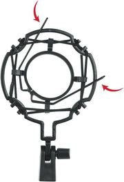 Gator Frameworks GFW-MIC-SM5560 Universal Shock Mount 55 mm - 60 mm