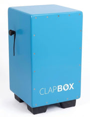Clapbox Adjustable Snare Cajon CB42 - Nirvana Blue, Birch Wood (H:50 W:30 L:30) - 3 Internal Snares