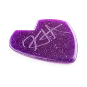 Dunlop Kirk Hammett Jazz Iii Pick Purple Sparkle